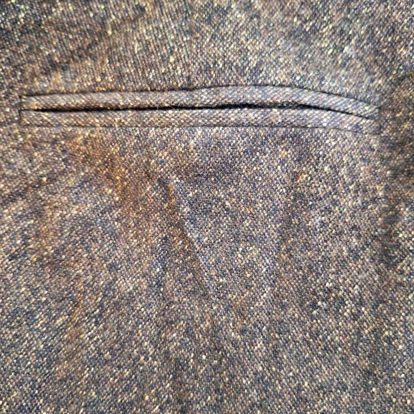 NWT Harold's brand "Harold in Tweed" Plus-size 14 wool silk blend wide leg pants - Picture 7 of 11